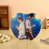 Glass Photo Frame Apple Shape BL 39