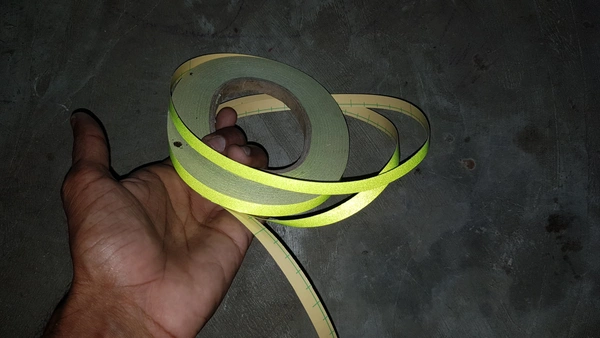 Cycle Rim Sticker  - 25 foot, neon green