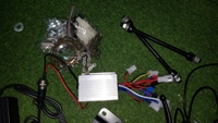Cycle Side Hub motor Kit 24v/250 Watt - Black, Normal