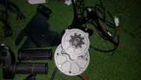Cycle Side Hub motor Kit 24v/250 Watt - Black, Normal