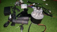 Cycle Side Hub motor Kit 24v/250 Watt - Black, Normal