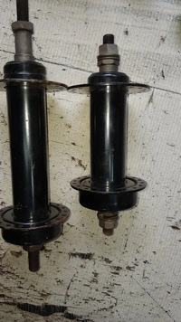 36 Hol Spoke Front And  Back Hub For Cycle  - Blake, 7.5inc