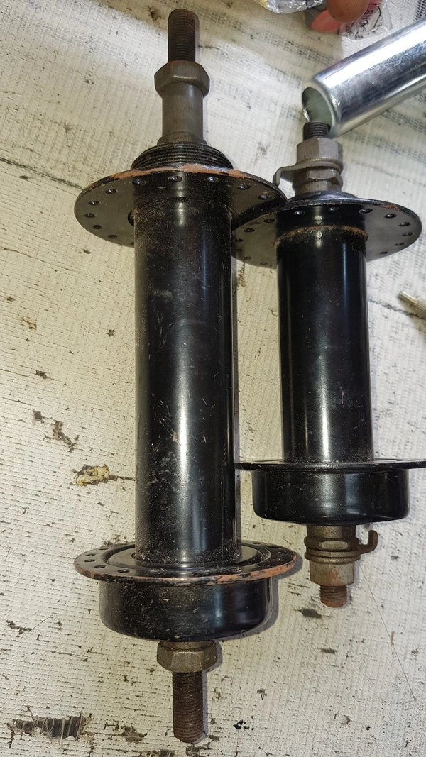 36 Hol Spoke Front And  Back Hub For Cycle  - Blake, 7.5inc