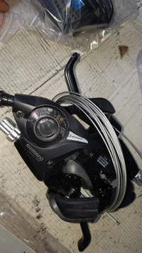 Shimano Cycle Gear Shifter - Black, Normal