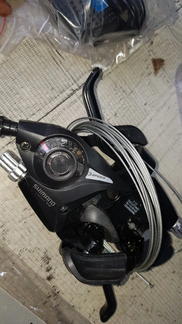 Shimano Cycle Gear Shifter - Black, Normal
