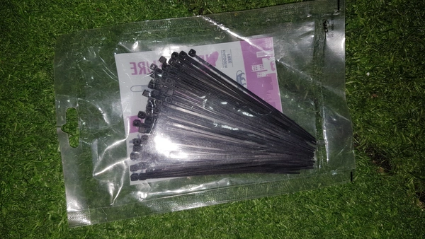 Zip Ties - Black, 6inc