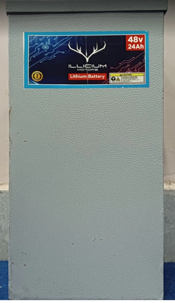 48v 24ah Lithium ion BATTERY Pack Mileage 55km - Black White And Blue, Your Choice