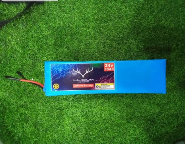 24v 10ah Lithium Battery - Blue, Your Choice