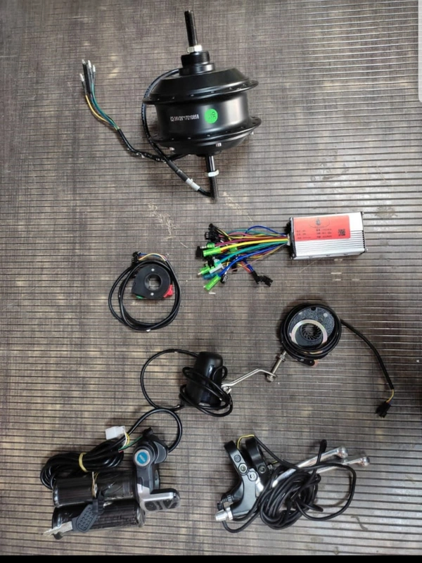 36v 350w Hub motor Kit - Black, NORMAL