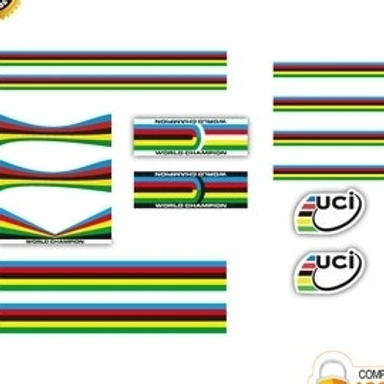Cyclic And Bike Sticker