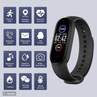 M4 Brand Intelligence Bluetooth Wrist Smartwatch Band - Black