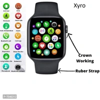 T55 Best Smart Watch T55+ Series 7 Smart watch with Bluetooth Calling, Extra Straps, Heart Rate Monitor,Fitness Tracker,Multiple Faces 50+,Full Touch Display - Black, Size 44*38*8mm