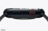 Apple Watch Series 7 (45mm) Midnight Aluminum Case With Midnight Sports Brand Regular  - Black