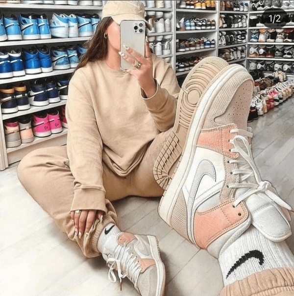 Air jordan-1 milan shoes -ladies - 39