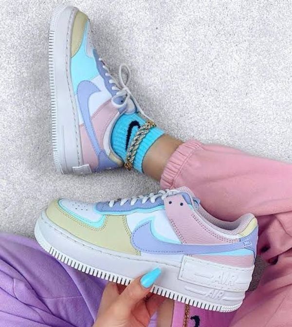 Nike pastel sale high tops