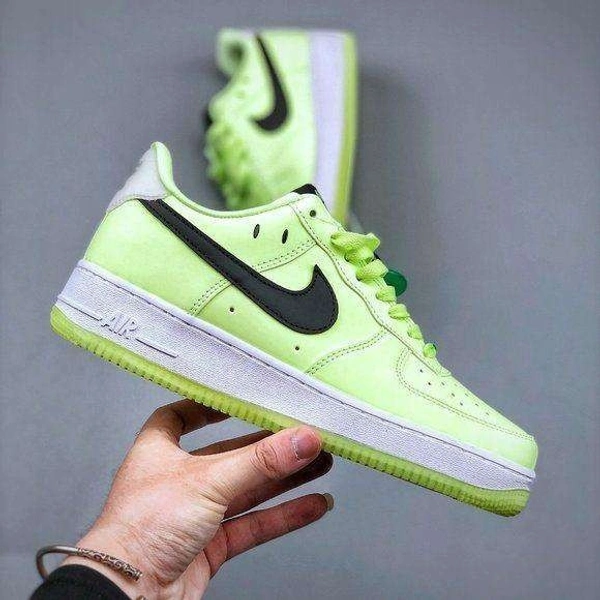 Nike Airforce 1 glow in dark premium quality shoe - 36uk3
