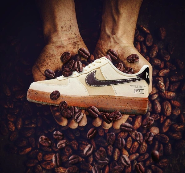 Nike airforce shoe- Af1 cofee - 41uk7