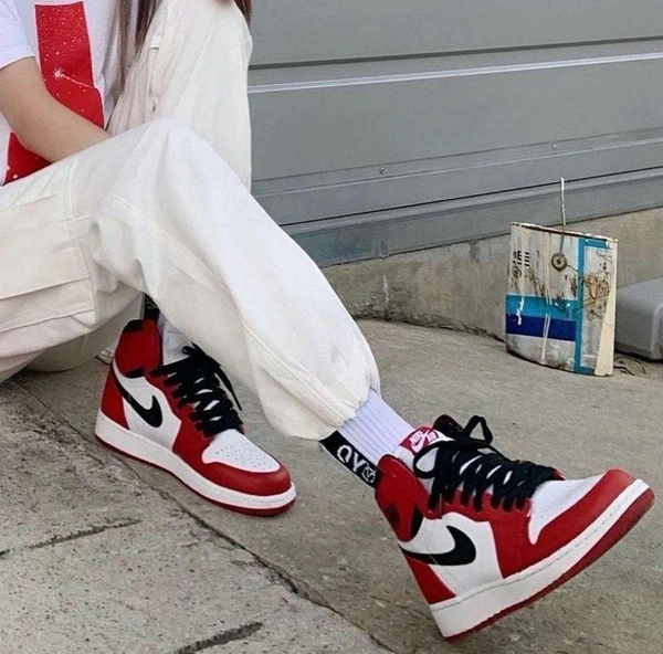 Air jordan 1 chicago shoes for ladies - 36