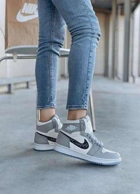 Air Jordan 1 dior unisex sneakers - 36