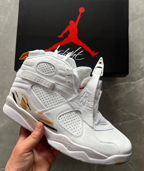 Air Jordan 8 Retro White  - 41uk7