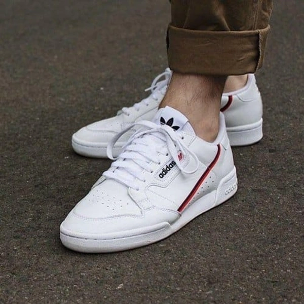 Adidas Continental 80 Sneakers White and Black - 43uk8.5