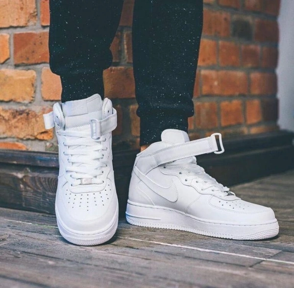 Air force 1 high belt shoe white - 41uk7