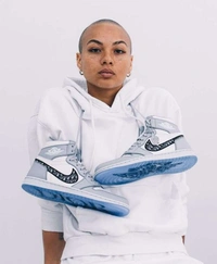 7A Replica Air jordan dior snekers for girls - 36uk3