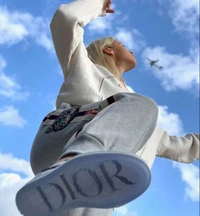 7A Replica Air jordan dior snekers for girls - 37uk4-4.5