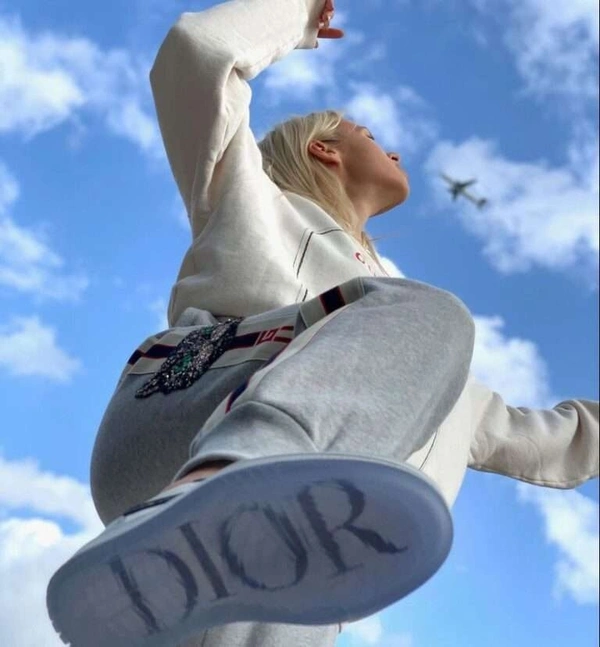 7A Replica Air jordan dior snekers for girls - 37uk4-4.5