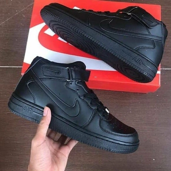 Air force 1 high belt shoe black - 41uk7