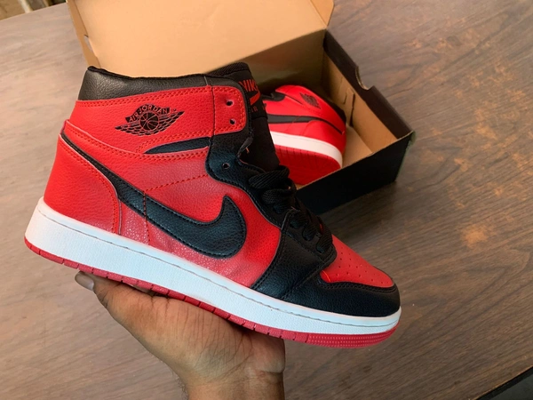 7a Air jordan 1 Shoes online Red & black - 44uk9