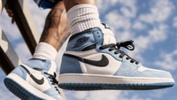 Air jordan 1 University Blue shoes for ladies - 36uk3