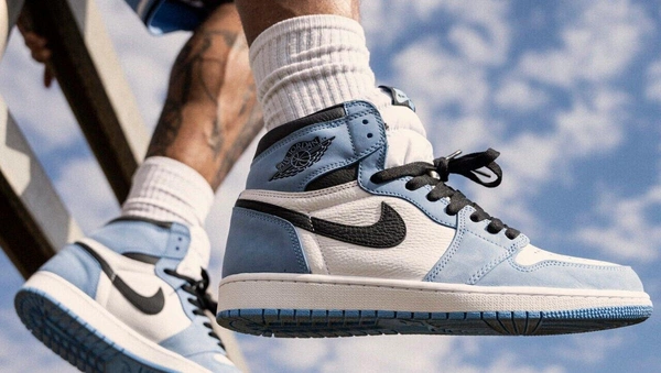 Air jordan 1 University Blue shoes for ladies - 36uk3