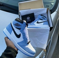 Air jordan 1 University Blue shoes for ladies - 40uk6