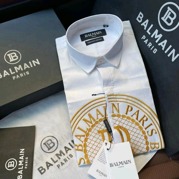 Luxury And Premium Cotton Shirt For Men - Black, S