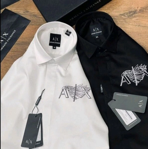 Luxury And Premium Cotton Shirt For Men - Black, S