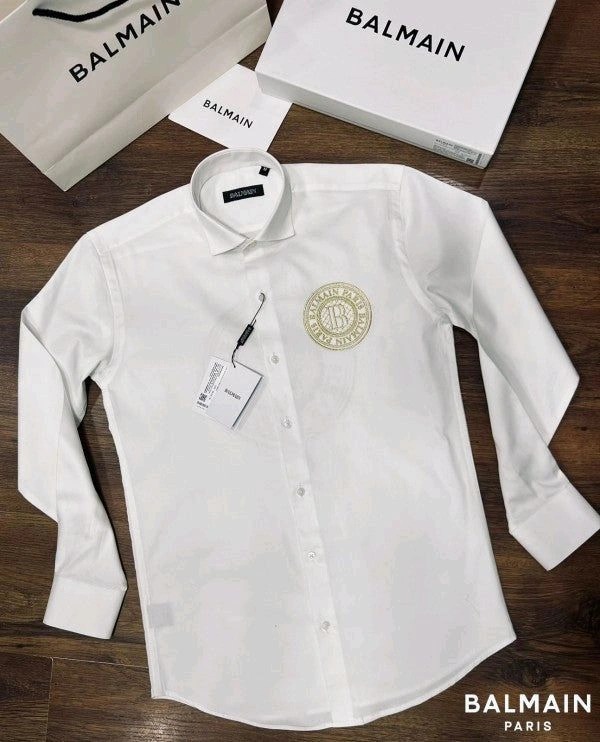 Luxury And Premium Cotton Shirt For Men - Black, S