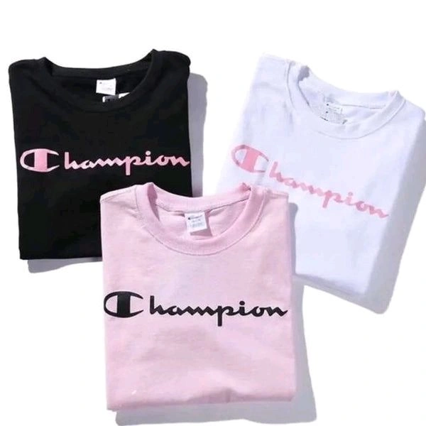 Women's Luxury Cotton T-shirts (AB23) - Black, XL