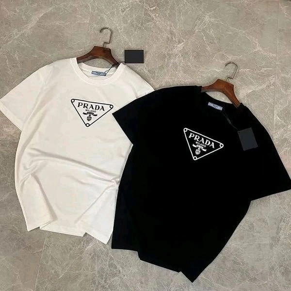 Women's Luxury Cotton T-shirts (AB1) - Black, 2XL