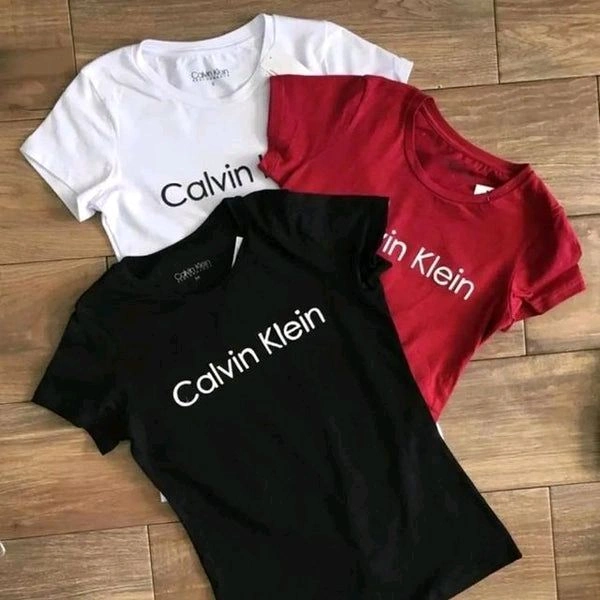 Women's Luxury Cotton T-shirts (AB18) - White, XL