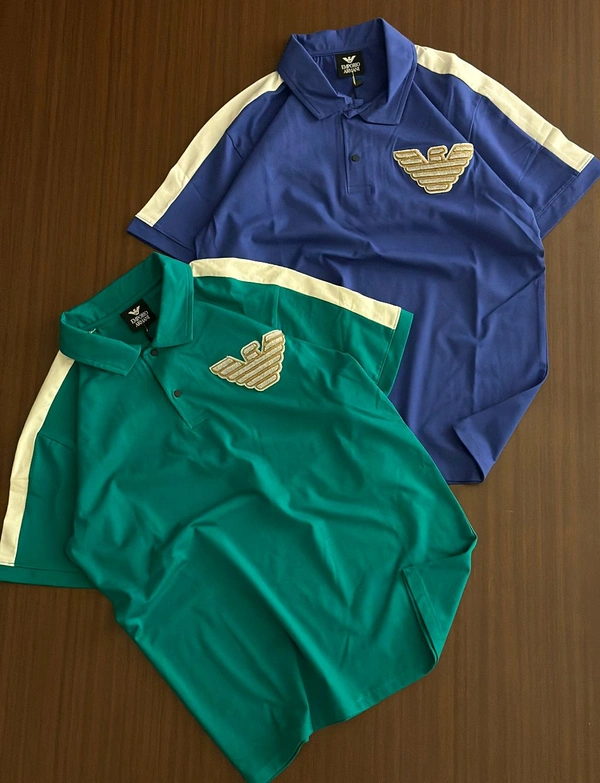 ARMANI COLLAR T-SHIRT - L