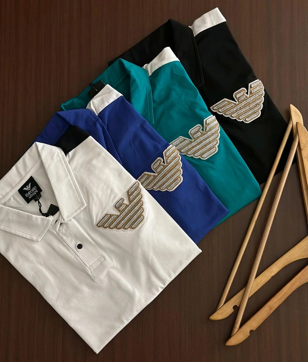 ARMANI COLLAR T-SHIRT - L