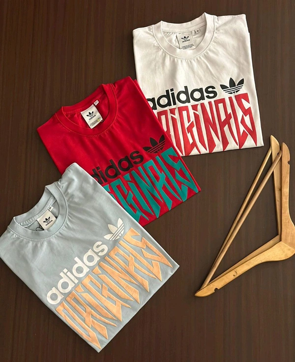 ADIDAS ROUND NECK T-SHIRT - L