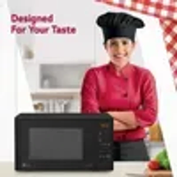 LG 20L Solo Microwave Oven with 44 Autocook Menus (Black)