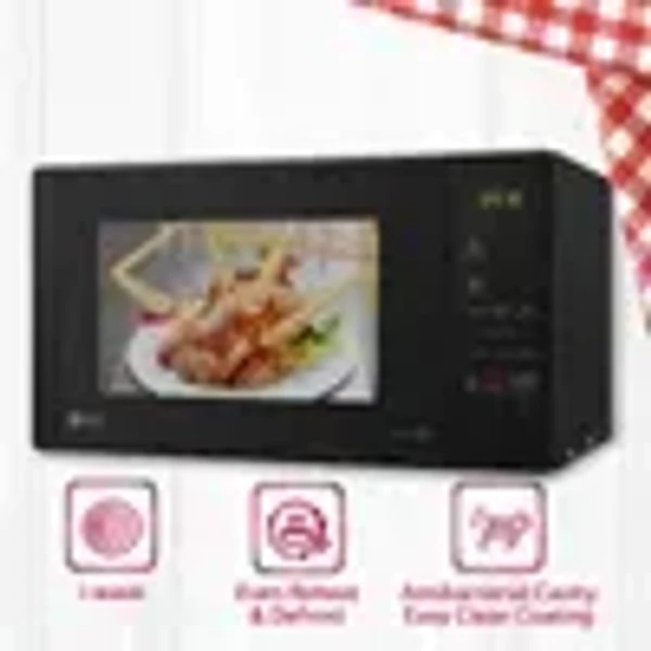 LG 20L Solo Microwave Oven with 44 Autocook Menus (Black)