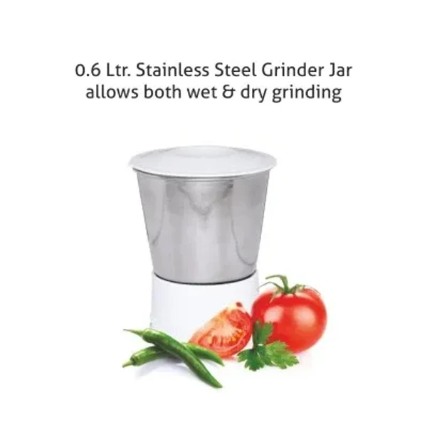 GLEN 3-in-1 Juicer Mixer Grinder 500W with 1 Transparent Liquidiser, 1 Stainless Steel Grinder Jars - White (4010) Original price??? 4,695 Current price??? 2,817 Save 40%