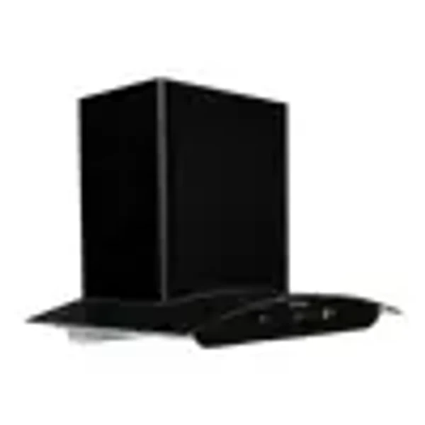 FABER SUNNY IN HC SC FL LG 60cm 1200m3/hr Ducted Auto Clean Wall Mounted Chimney with Touch & Gesture Control (Black)