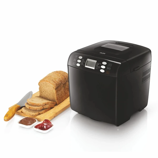 Glen Atta Kneader & Bread Maker, Fully Automatic, 12 Pre-Set Functions, Electronic Control Panel - Black (3039)