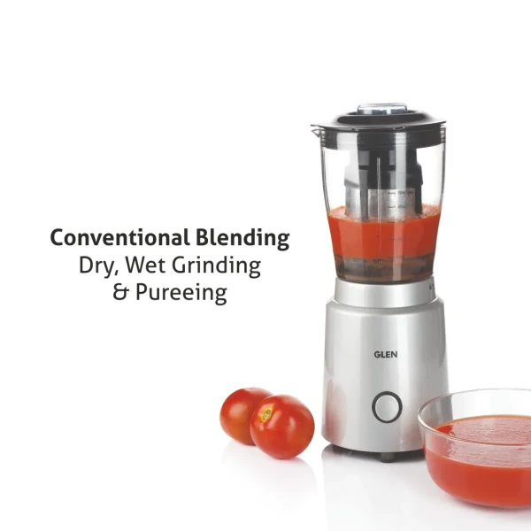 Glen Active-Blender Multi Fuction, 350W, 20000 RPM Mixer, Grinder, Blender, Juicer, 1 Bottle and 3 Jars (4048 NMF)