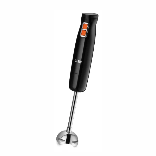 Glen Electric Turbo Hand Blender Black 350W with Stainless Steel Arm - Black (4063 HB BL) - Black